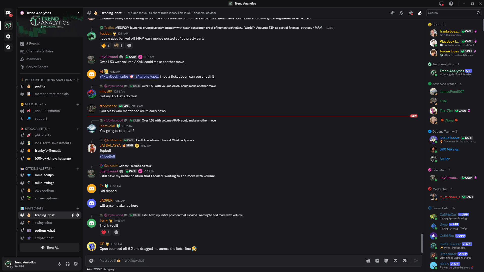 VIP Trading Chat Top Of VIP Page 1