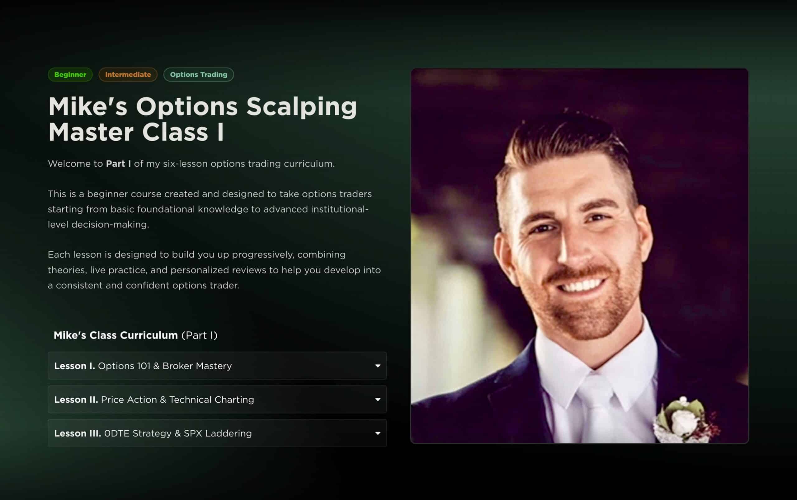 Mike’s Live Classes – Master Class I - Trend Analytics